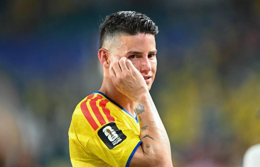 “Faltó solo el gol”, dice James tras empate con sabor a triunfo de Colombia