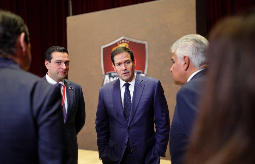 ML | El secretario de Estado de Estados Unidos, Marco Rubio y José Raúl Mulino.