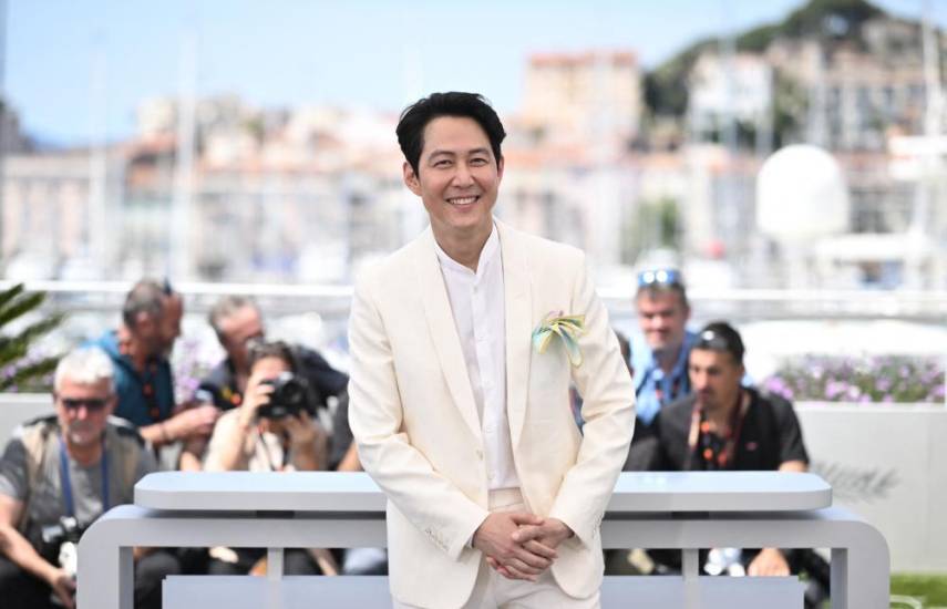 AFP | El actor surcoreano Lee Jung Jae en Cannes.