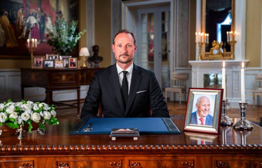 Primer discurso oficial del rey Haakon VIII de Noruega, en memoria de su difunto padre