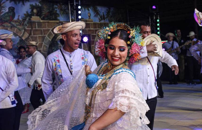 Cortesía | Un espectáculo con bailes típicos, en Boquete, Chiriquí.