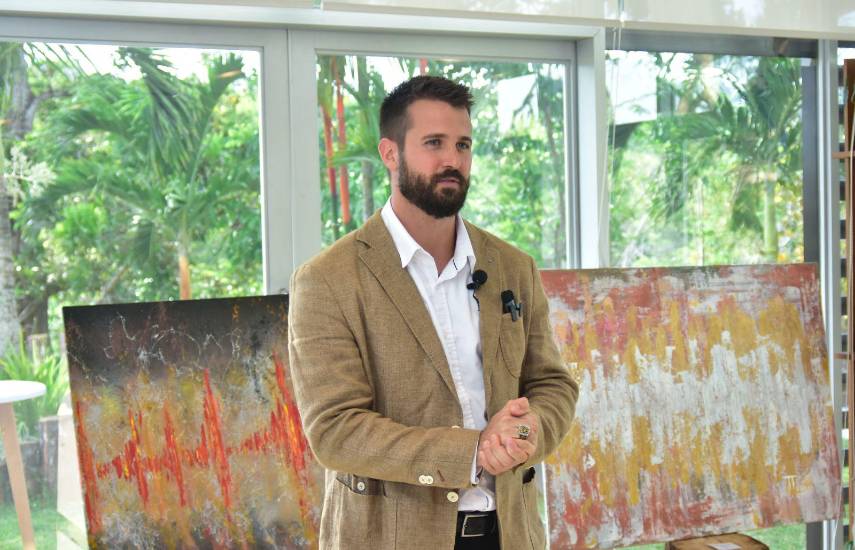 Taliaferro: El artista que “pinta” el sonido