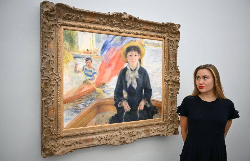 Hallan los dos cuadros de Renoir robados en un museo de Francia