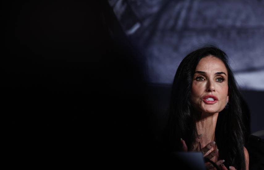 La actriz y productora estadounidense Demi Moore.