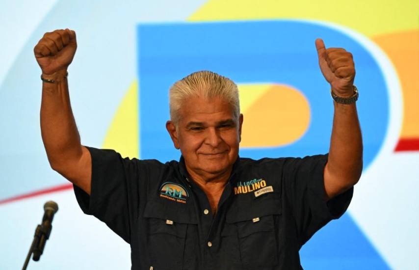 AFP | El presidente electo de Panamá José Raúl Mulino.
