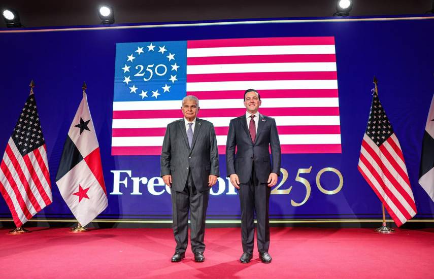 Presidente Mulino destaca el valor de la independencia durante acto por los 250 años de EE. UU.
