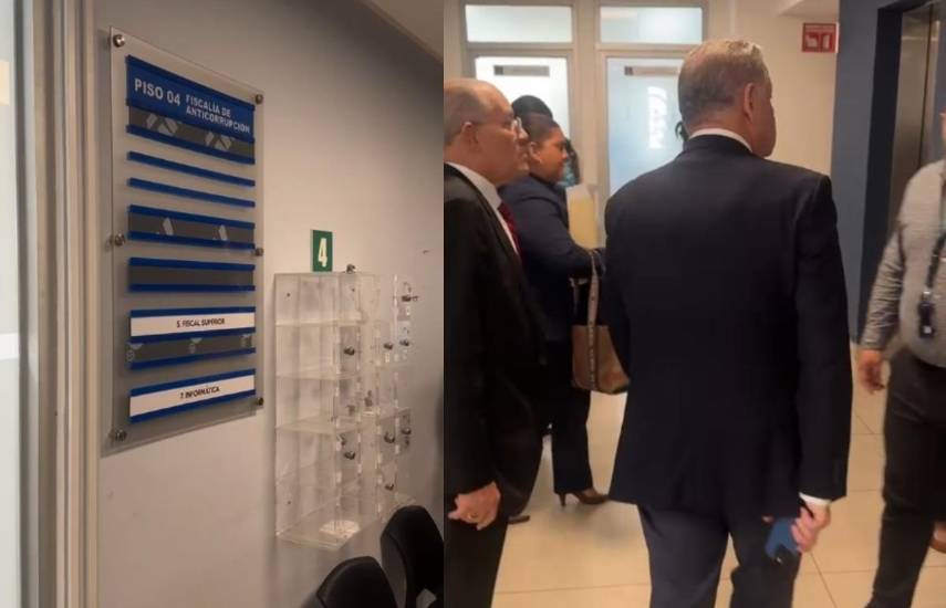 ML | Captura de pantalla durante el ingreso del contralor.