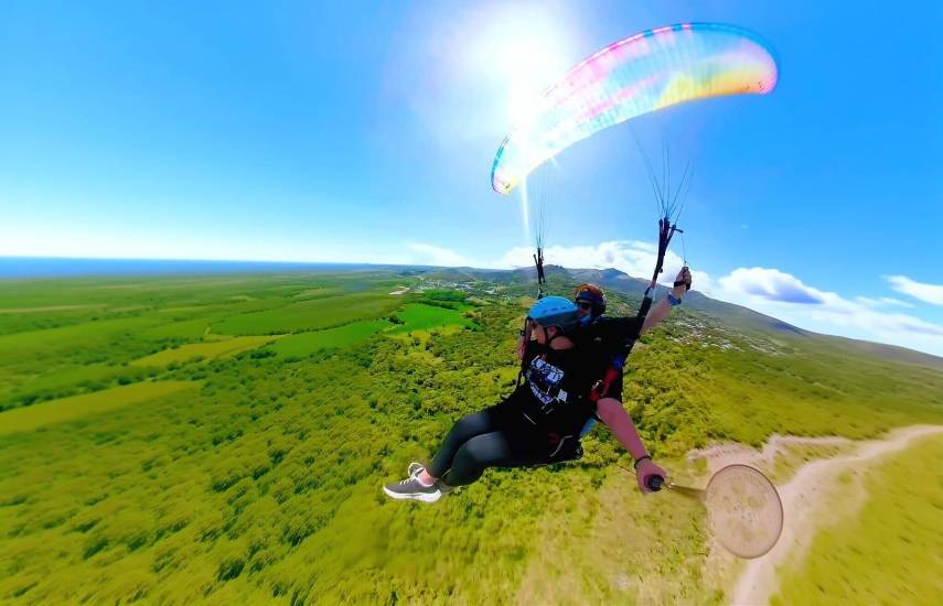El parapente que conquista el cielo de Coclé