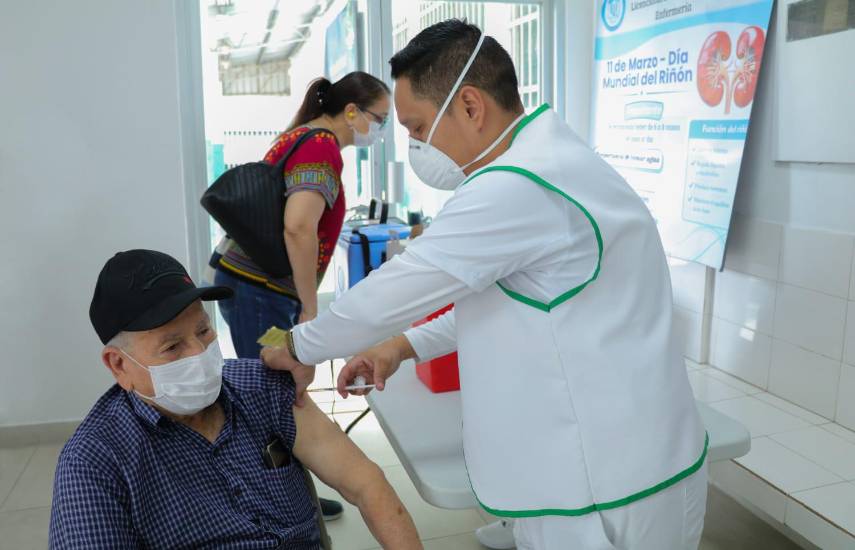 Un refuerzo contra el sarampión e influenza