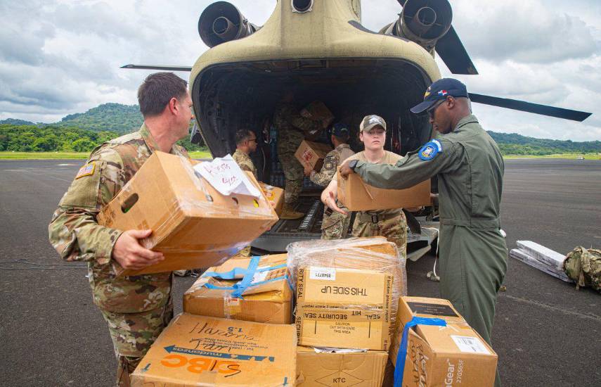 Estados Unidos dirige la ayuda humanitaria a cuatro provincias