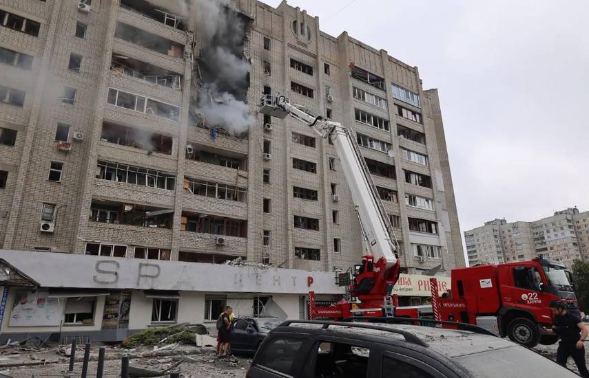 Destruido un almacén humanitario de la OMS en Ucrania