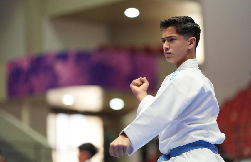 En Karate, debes “exigirte al 100%”