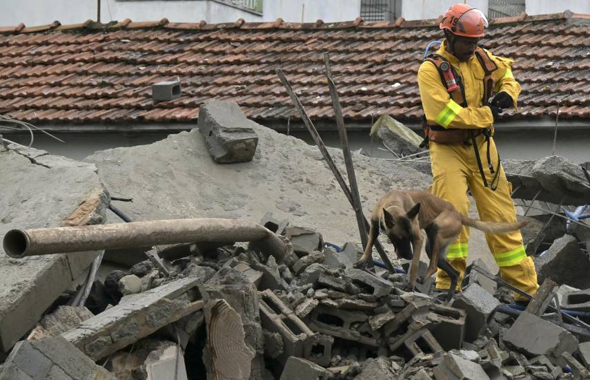 Al menos dos muertos por el derrumbe de una vivienda en São Paulo (Brasil) a causa de las fuertes lluvias