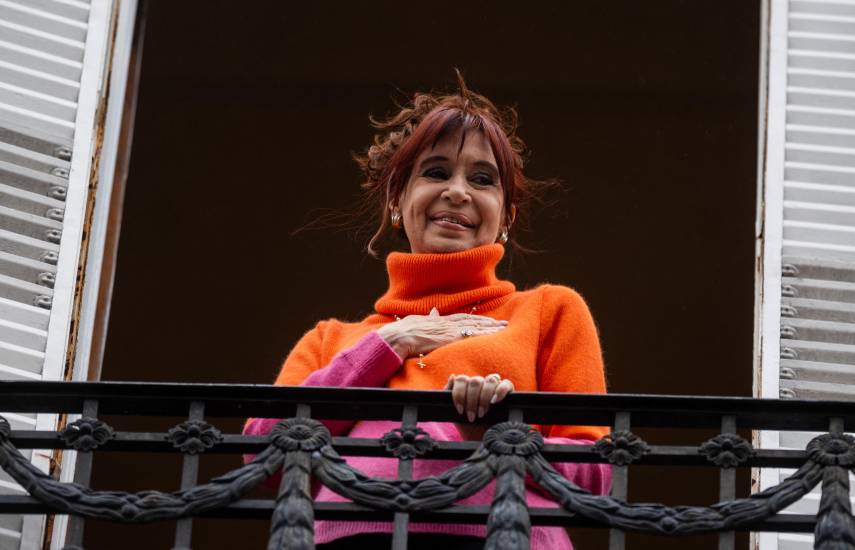 AFP | La expresidenta de Argentina Cristina Fernández de Kirchner.