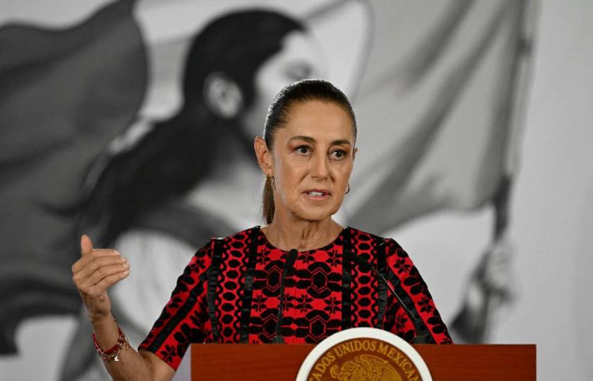 Presidenta de México espera que aranceles disminuyan en negociación del T-MEC