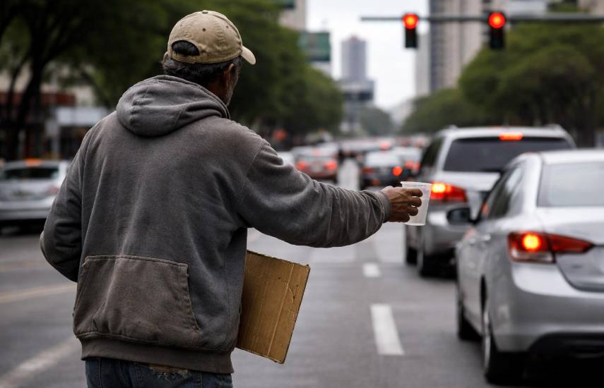 Desempleo y baja escolaridad, impulsan fenómeno de pedir dinero en las calles