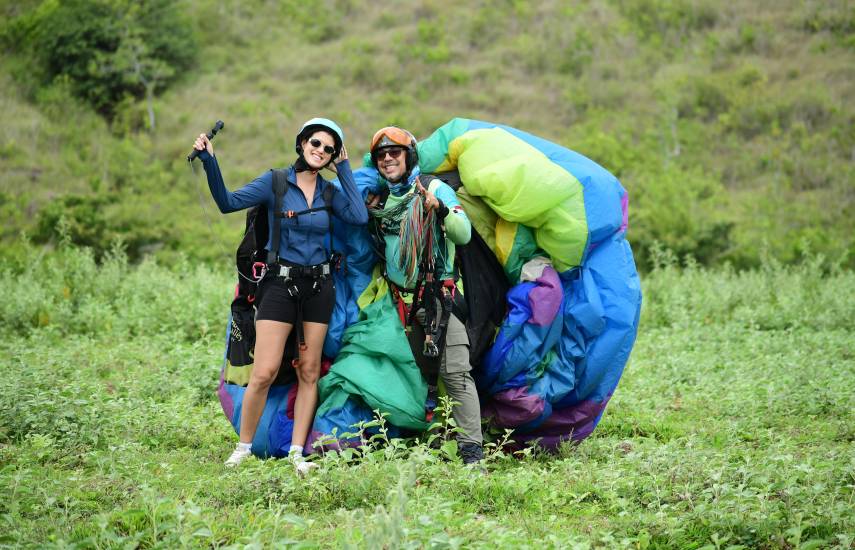 El parapente que conquista el cielo de Coclé