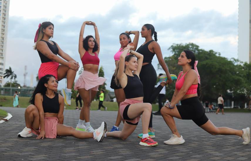 Las ‘girls’ celebran el ‘running’