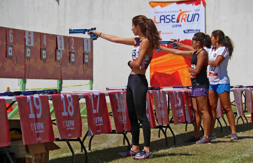 El Tiro Láser gana terreno en el país como pentatlón moderno