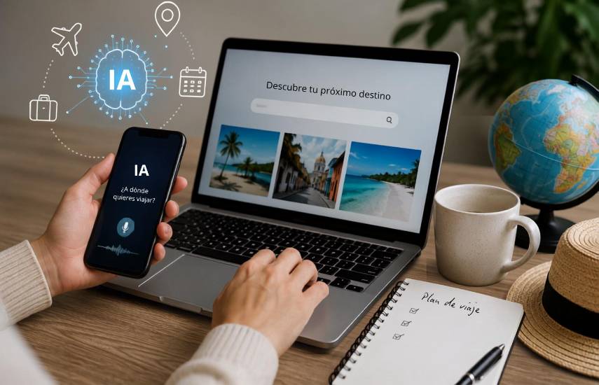 IA transforma la planificación de viajes y redefine las expectativas de los huéspedes