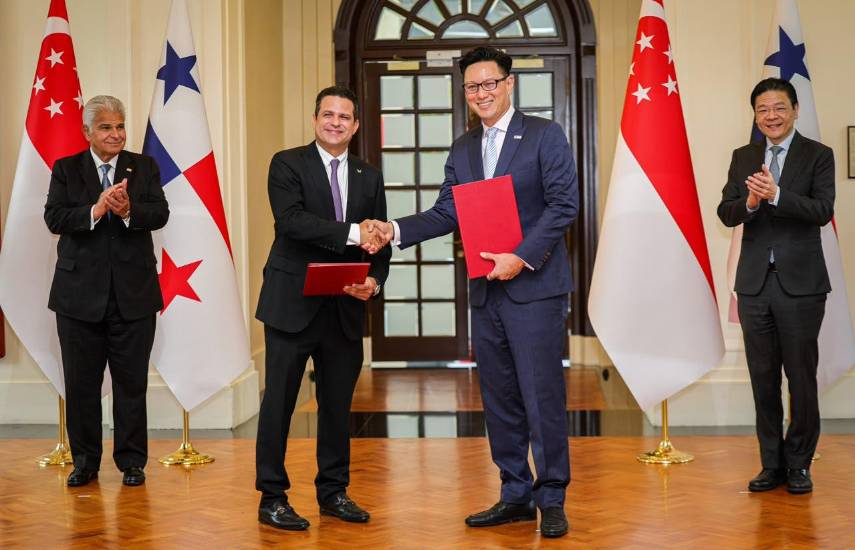 Panamá y Singapur impulsan cooperación para ampliar la carga aérea en Tocumen