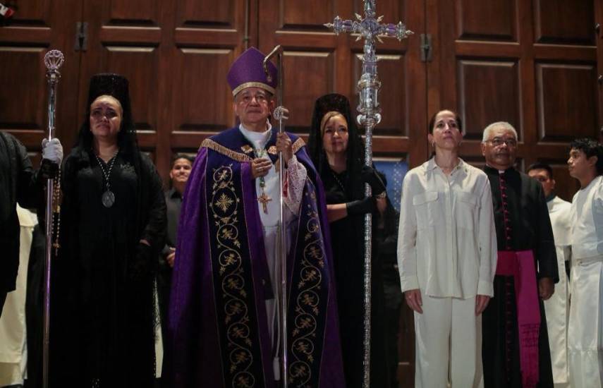 Procesión del Viernes de Dolores marcó el inicio de la Semana Santa en el Casco Antiguo