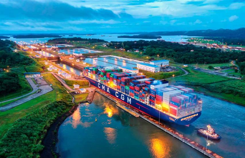El Canal de Panamá opera con normalidad tras el sismo
