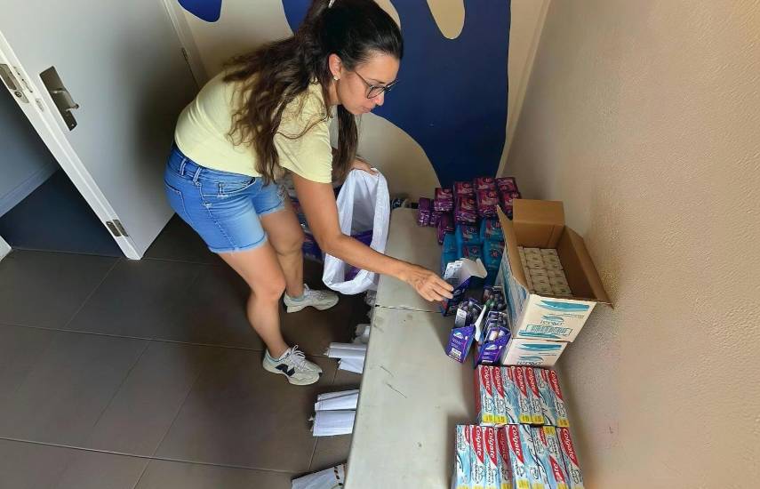 Voluntarios llevan esperanza