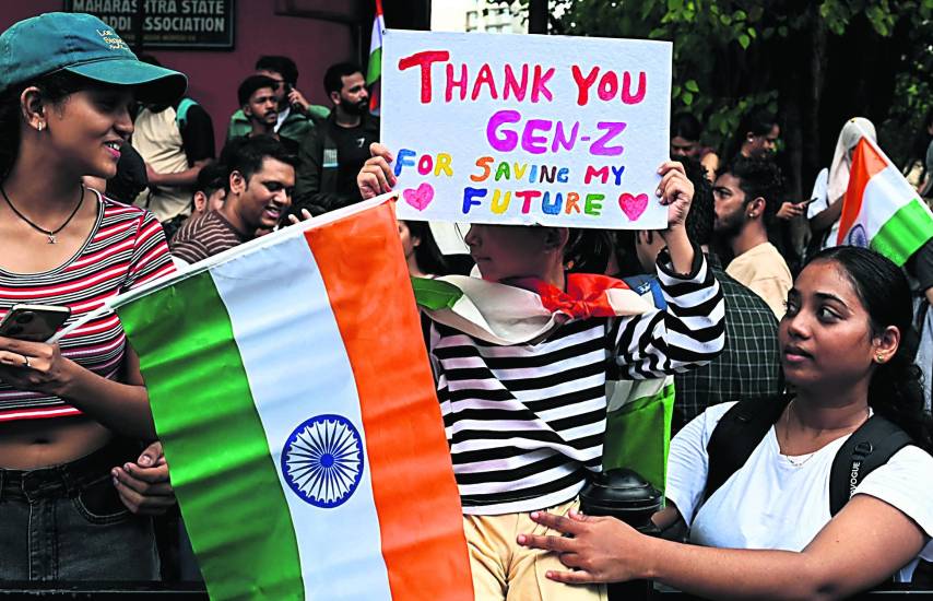“¿La generación Z son cucarachas?”: este comentario provocó en la India una enorme manifestación de sentimientos de la juventud (liderada por la Gen Z o centennials)