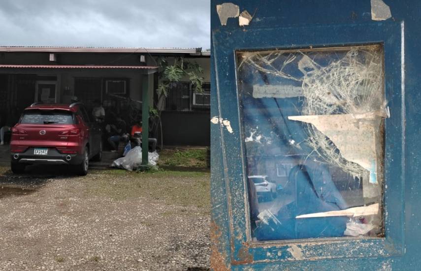 El Centro de Salud de Escobal es blanco de vandalismo y agresiones contra funcionarios