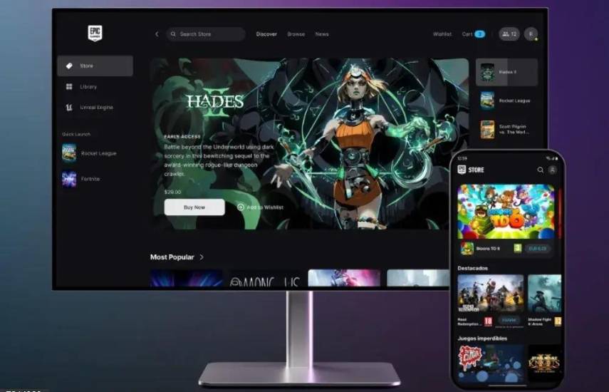 Epic Games prepara cambios en el diseño de su tienda