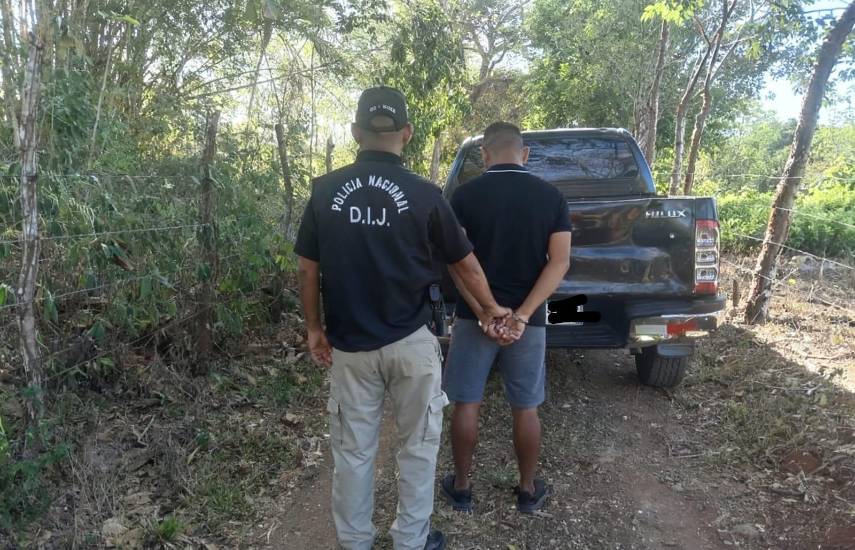 ML | Uno de los detenidos por la Policía Nacional.