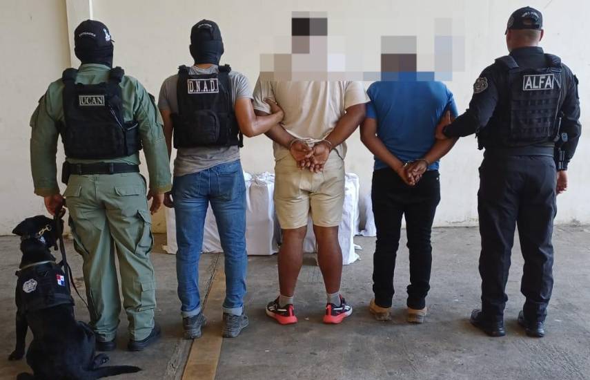Decomisan 333 paquetes de droga en puesto de control de Guabalá