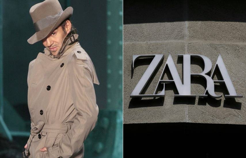 Zara anuncia una colaboración de dos años con el diseñador John Galliano