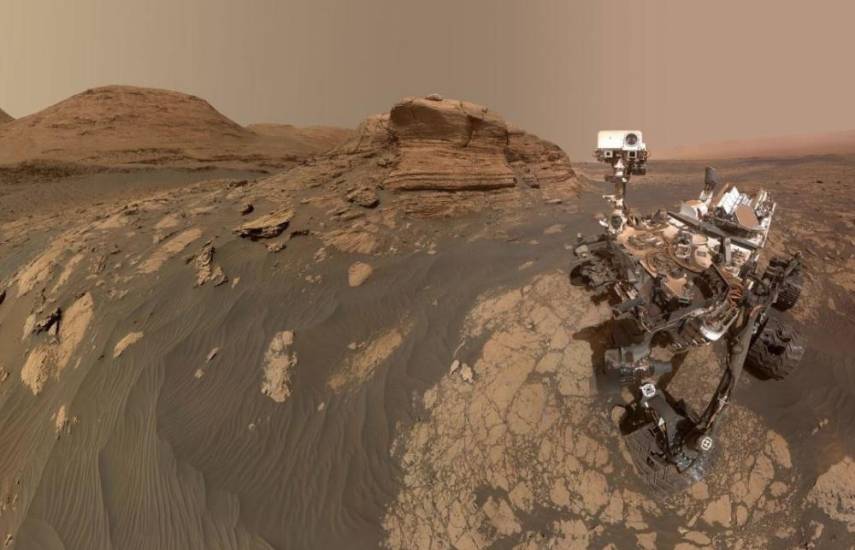 Curiosity detecta metano en Marte porque lo libera con su peso
