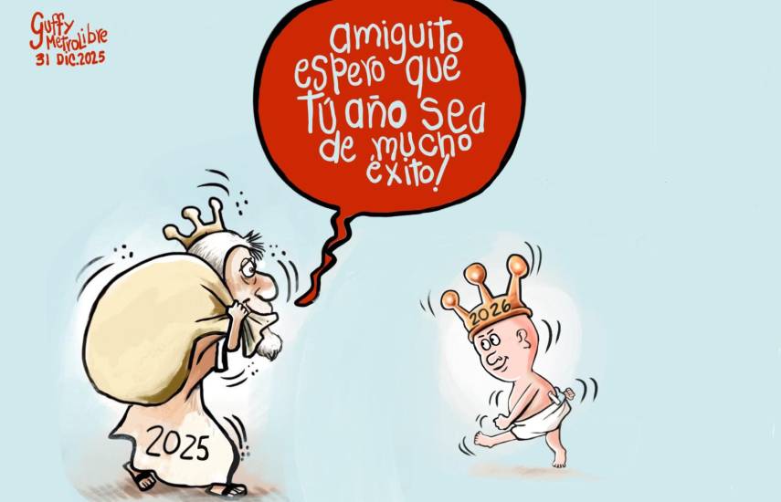 Caricatura del 31 de diciembre de 2025