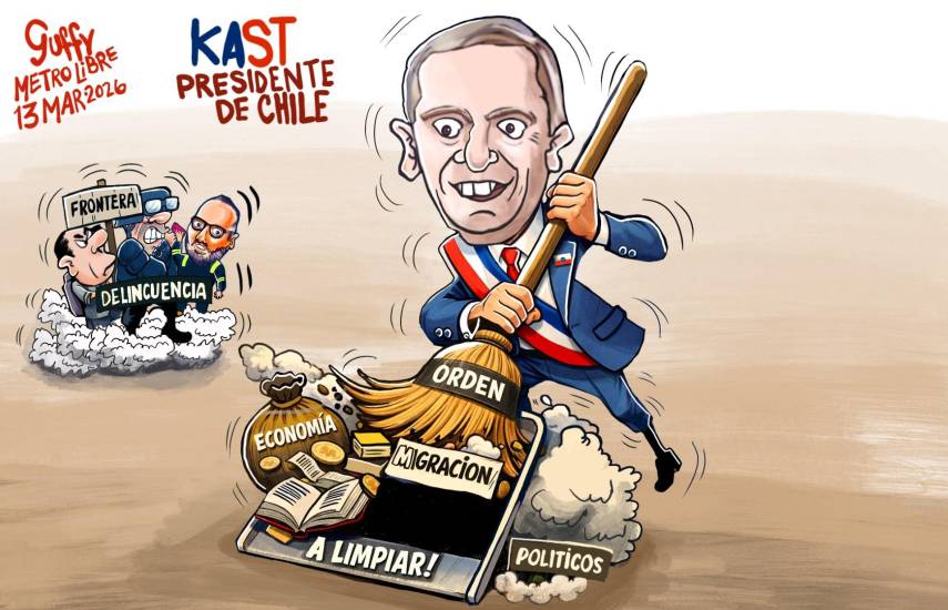 Caricatura del 13 de marzo de 2026