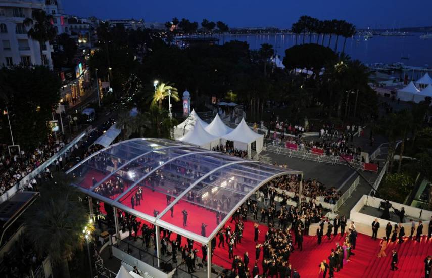 VALERY HACHE / AFP | Vistas del festival de Cannes en 2023.