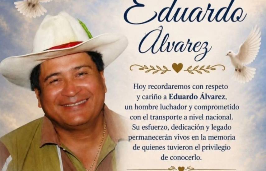 Fallece Eduardo Álvarez exdirigente del transporte colectivo