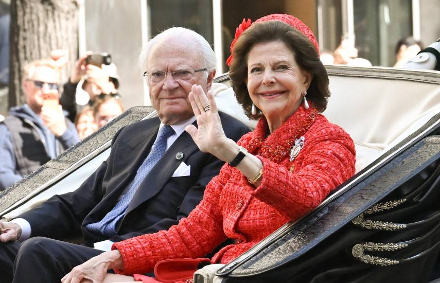 Los reyes de Suecia celebran sus bodas de oro
