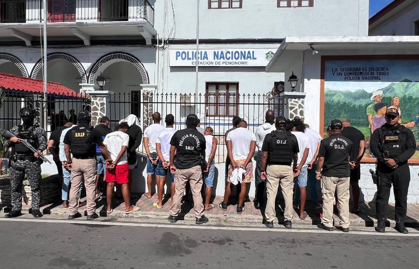 Capturan a cabecilla y miembros de la pandilla “Blindaje 7” en Coclé