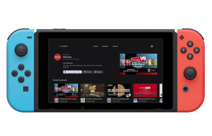 Twitch finalizará el soporte para su aplicación en Nintendo Switch el 6 de noviembre