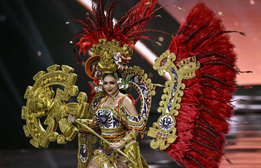 Miss Panamá se luce en la preliminar