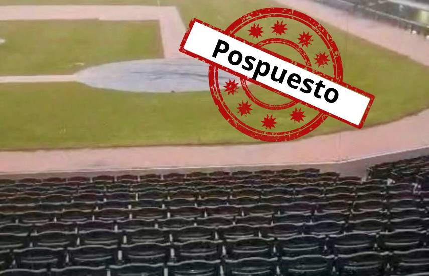 Lluvias obligan a posponer el cuarto juego de la final del béisbol U23