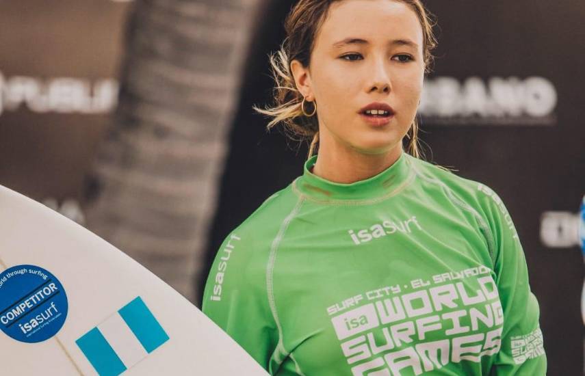 Panameña logra el mejor resultado centroamericano en Mundial Junior de Surf