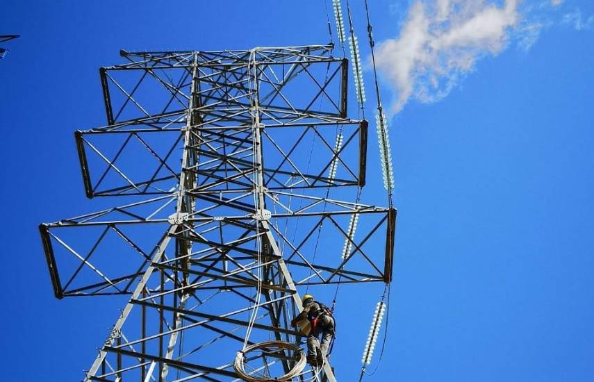 Torre de alta tensión eléctrica. Foto: ETESA.