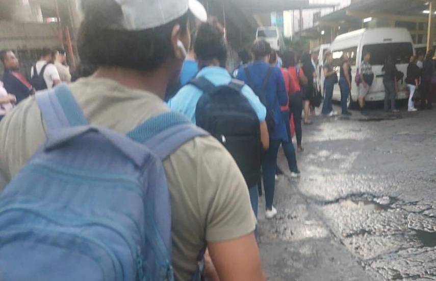 En Santa Rita de Pacora denuncian deficiencias en el transporte público