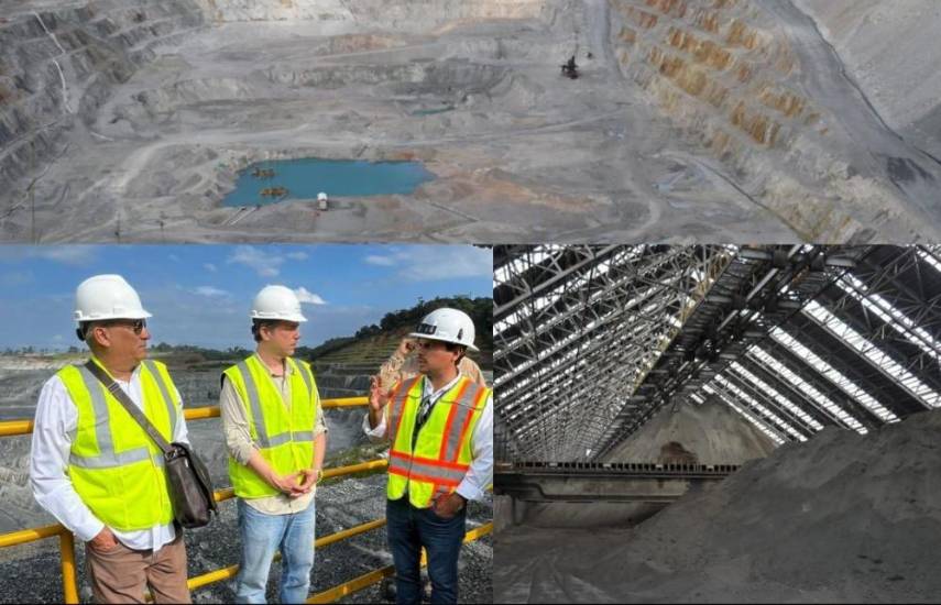 Periodistas constatan que la mina en Donoso está fuera de operaciones