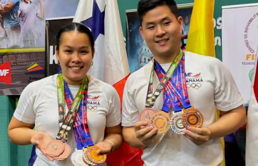 Panamá conquista ocho medallas en Bádminton