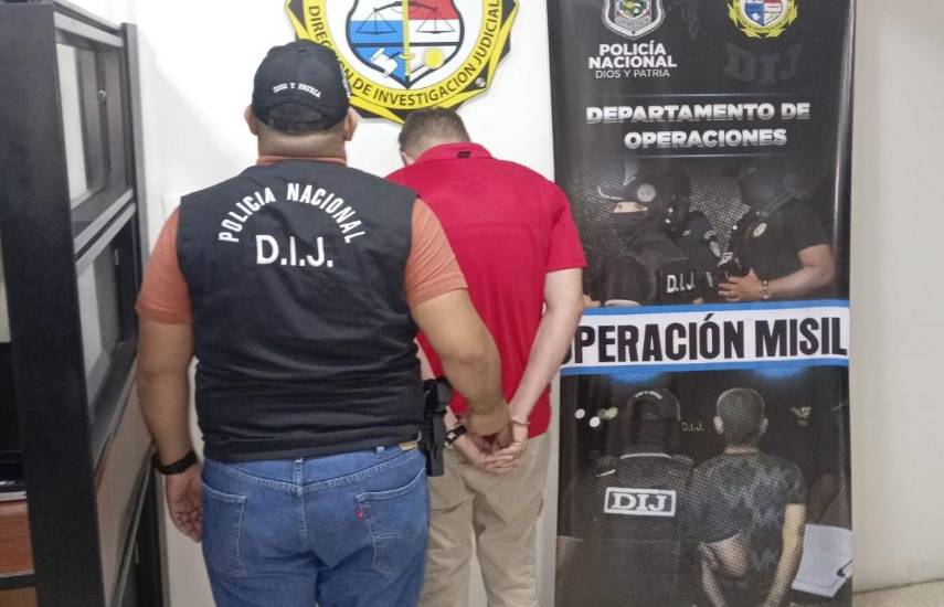 DIJ captura en La Chorrera a condenado por blanqueo de capitales